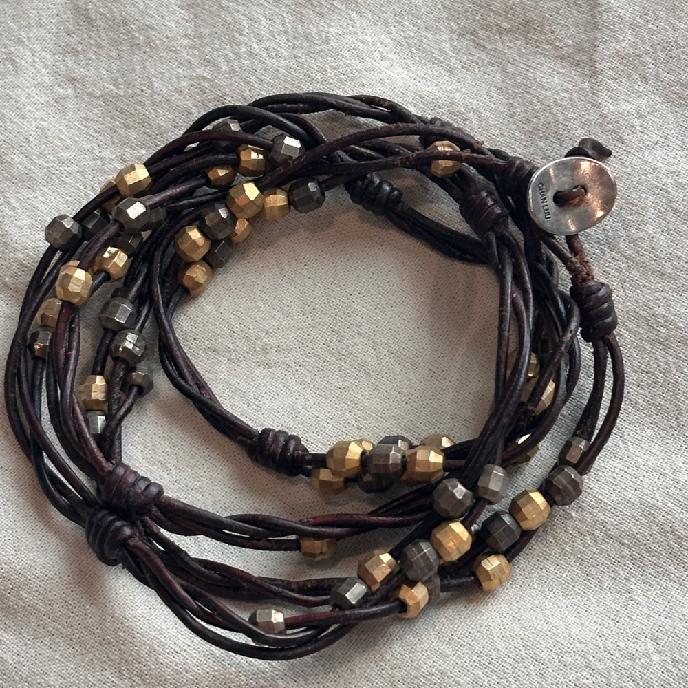 Chan Luu Leather Wrap Bracelet
